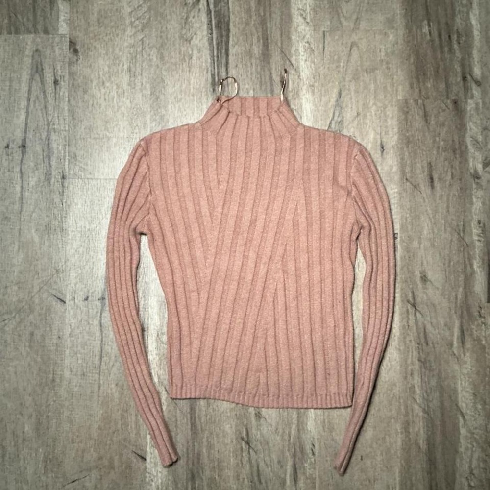 And Now This pink turtleneck sweater Size M
